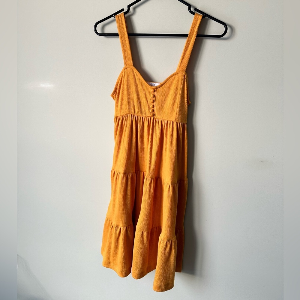 Mustard Yellow Spring Dress Ardene Size Small